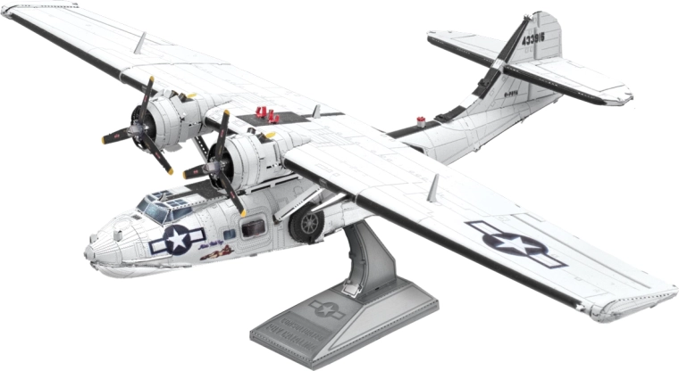 Metallist 3D pusle lennuk Consolidated PBY Catalina – METAL EARTH