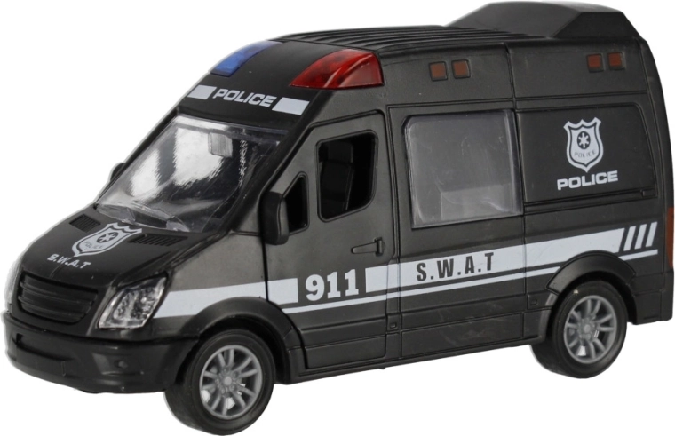 Police SWAT van – action and order