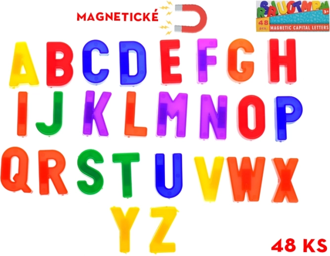 Magnetilised tähed lastele, komplekt 48 tk