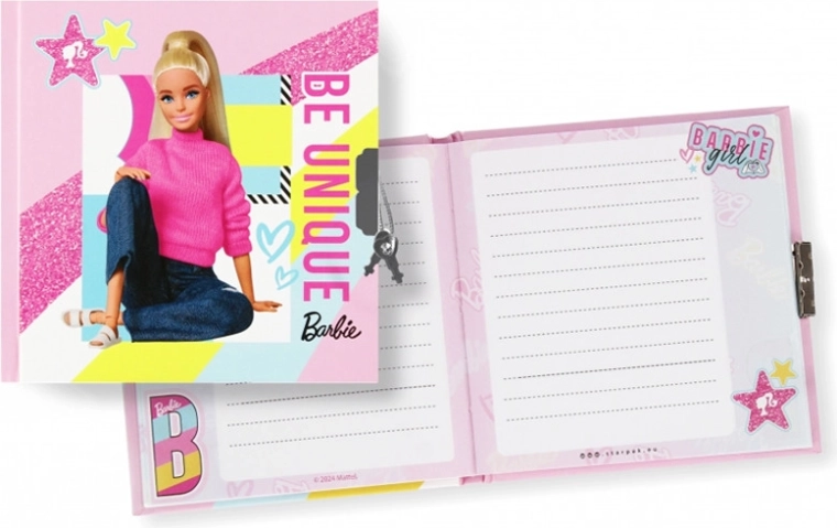 Barbie lukuga märkmik - 1 tk