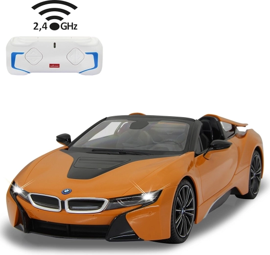 Jamara BMW i8 Roadster RC-auto 1:12 oranž 2,4 GHz