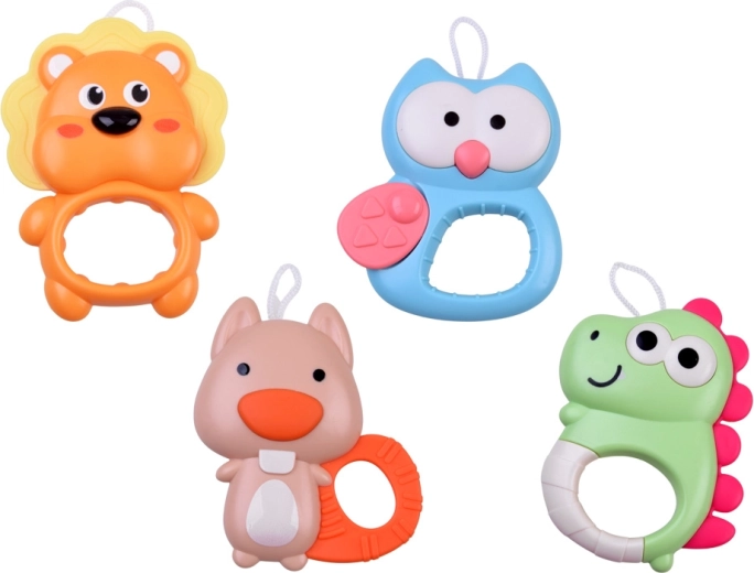 Detachable hangers as rattles and teethers