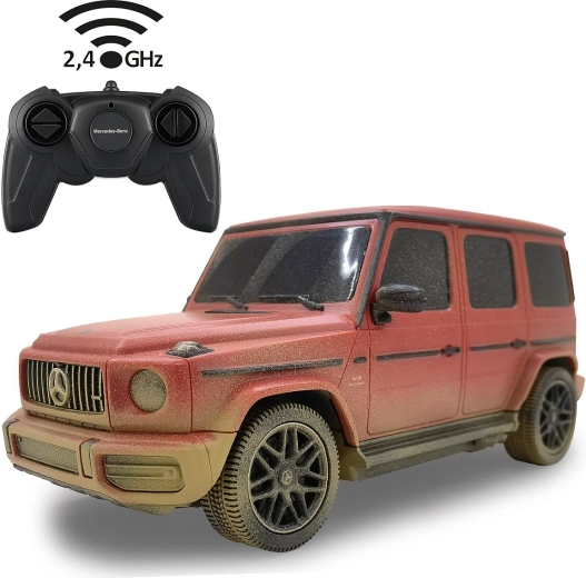 RC Mercedes-AMG G 63 car with mud effect 1:24