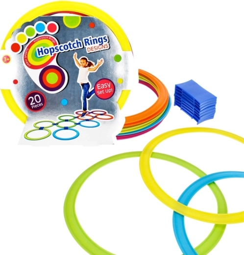 Interlocking Jumping Hoops for Kids