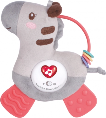 Plush Zebra with Lights and Sounds