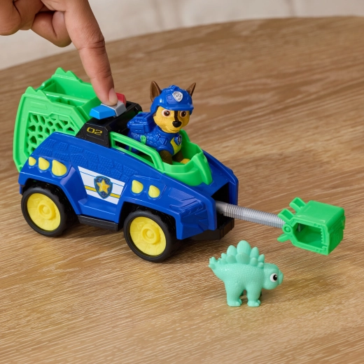Button-activated extendable claw
