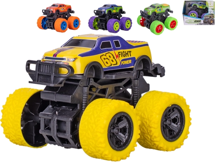 Metallist monsterauto inertsiajamiga 10 cm