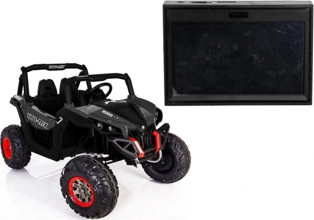 LCD muusikapaneel akutoitel autole