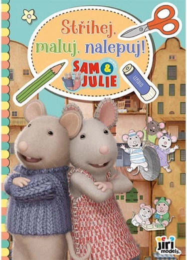 Lõika, värvi, kleebi! Hiirte maja Sam & Julie
