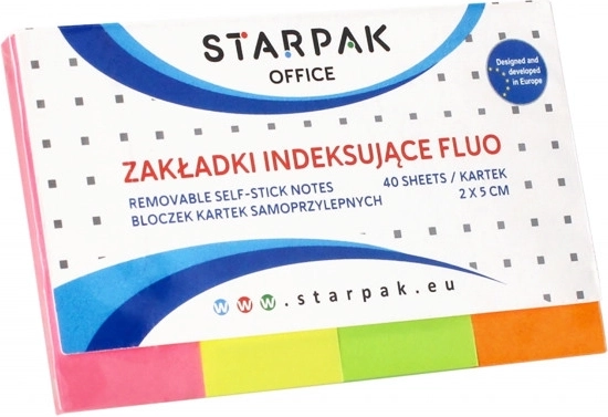 Isekleepuvate siltide komplekt 40 tk, 4 värvi