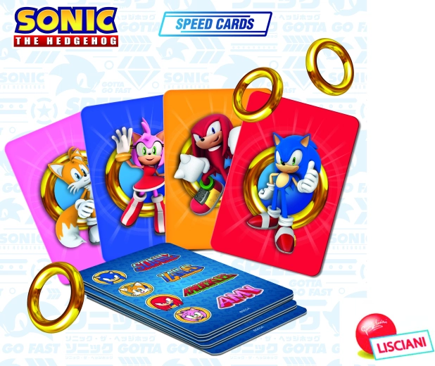 Lisciani Sonic Speed kaardimäng