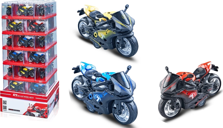 Metal DUCATI Motorcycle Model 1:16 – 3 variants