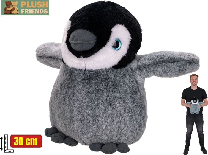 Plush Friends plüüsist pingviin 30 cm