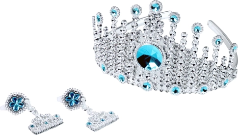 Princess Tiara with Earrings Winter Kingdom