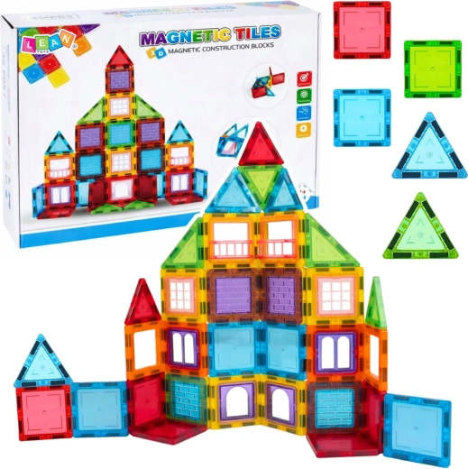 Magnetiline 3D ehituskomplekt, 45 detaili