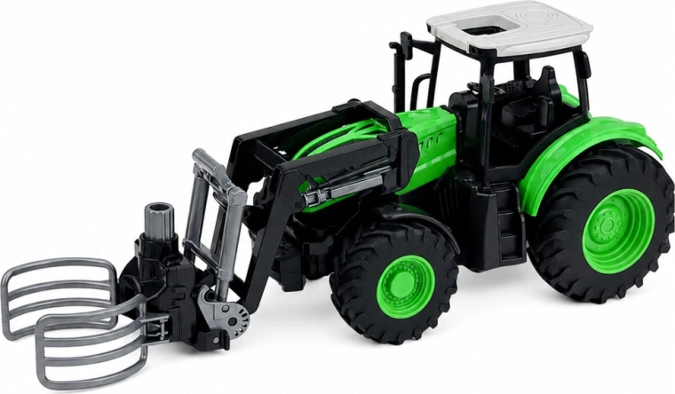 Bale clamp and front loader