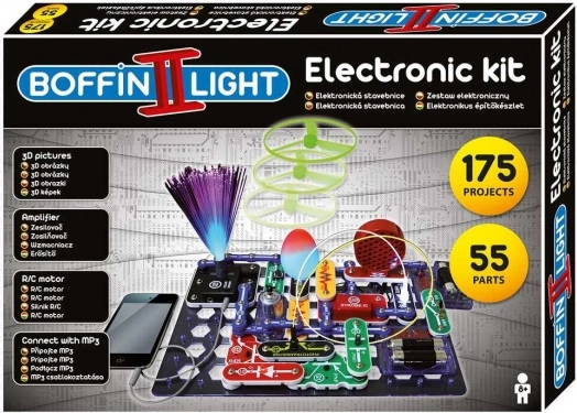 Electronic construction kit boffin ii light