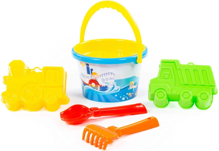 Shovel and rake for active play