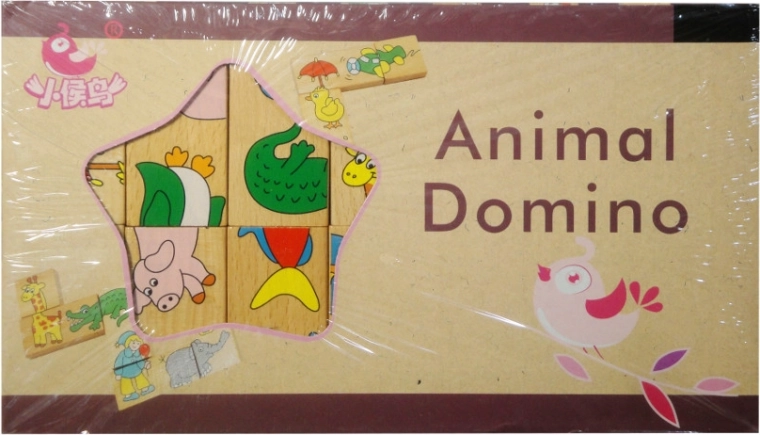 Wooden Animal Dominoes