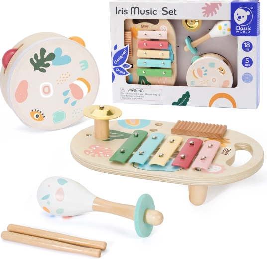 Classic World laste muusikariistade komplekt, 5 tk