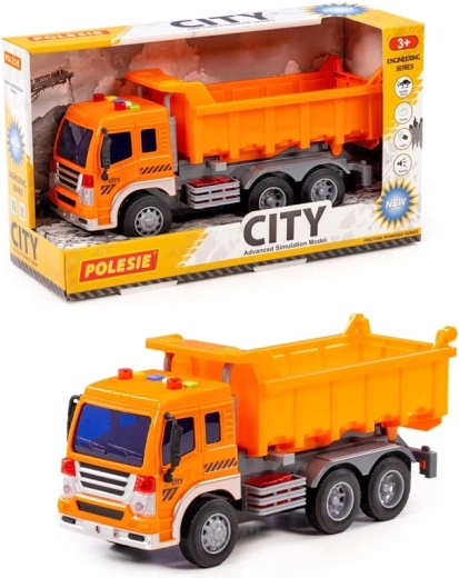 Polesie City kallurauto inertspäiduri, valguse ja heliga - 1 tk