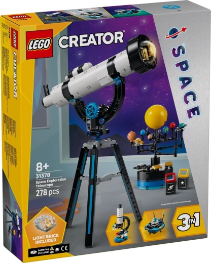 LEGO Creator 3-in-1 Space Exploration Telescope