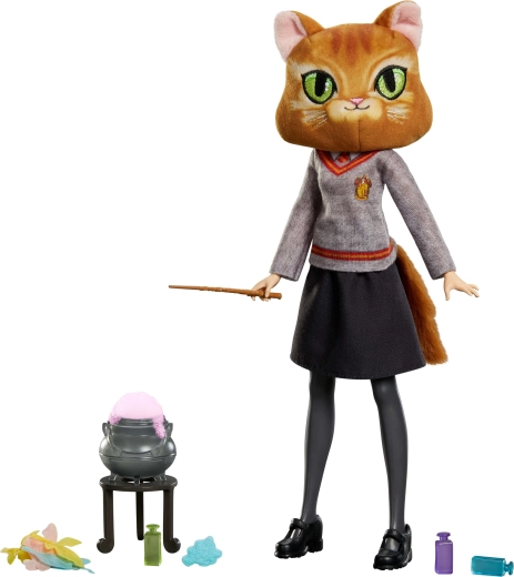 Liigendatud nukk Hogwarts’i vormis