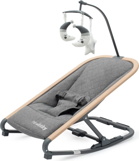 Laste kiikuv lamamistool Snuggle New Baby hall