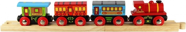 Bigjigs Rail reisirong 2 rööbaga