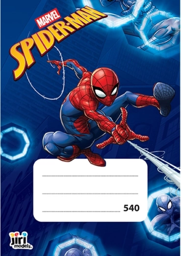 Spidermani koolivihik A5 540 ilma joonteta (40 lehte)