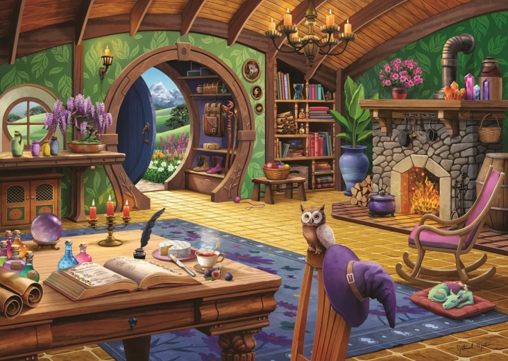 Puzzle Magical Cottage 1000 Pieces by Ravensburger