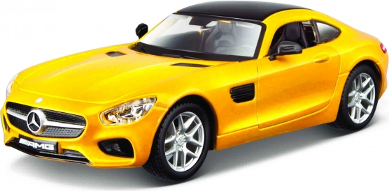 Metallmudel MERCEDES-AMG GT 1:32 kollane metallik, Bburago