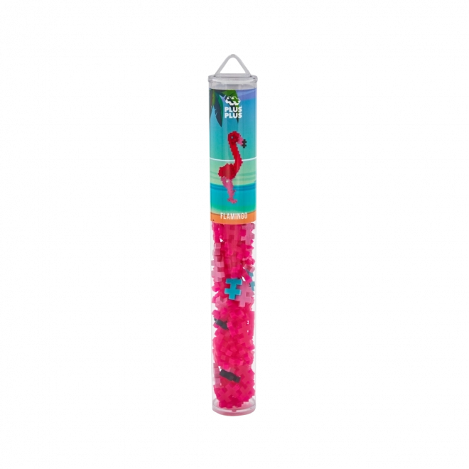 Plus-Plus Mini Tuba Flamingo