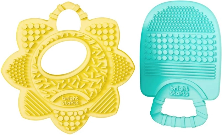 Bright Starts Sunny Soothers Teethers, 2 pcs (from 3 months)