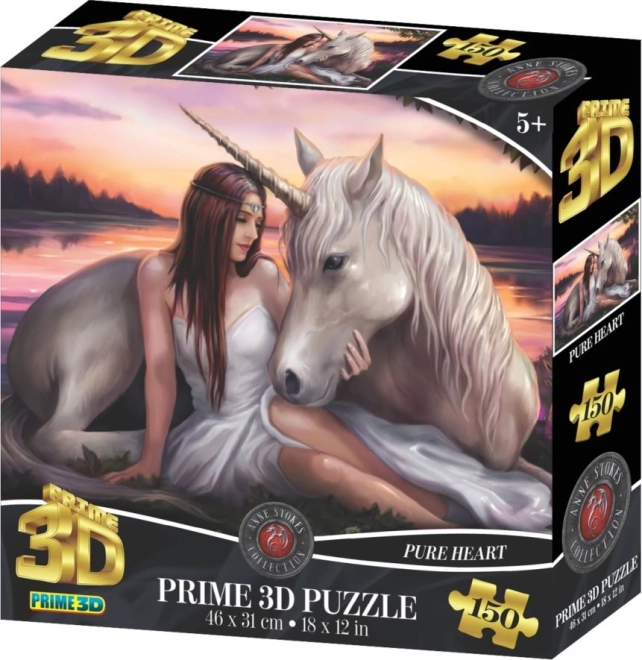 Prime 3D pusle Puhas süda 150 tükki