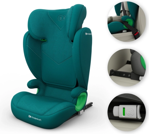Stabiilne ISOFIX õige paigalduse indikaatoritega