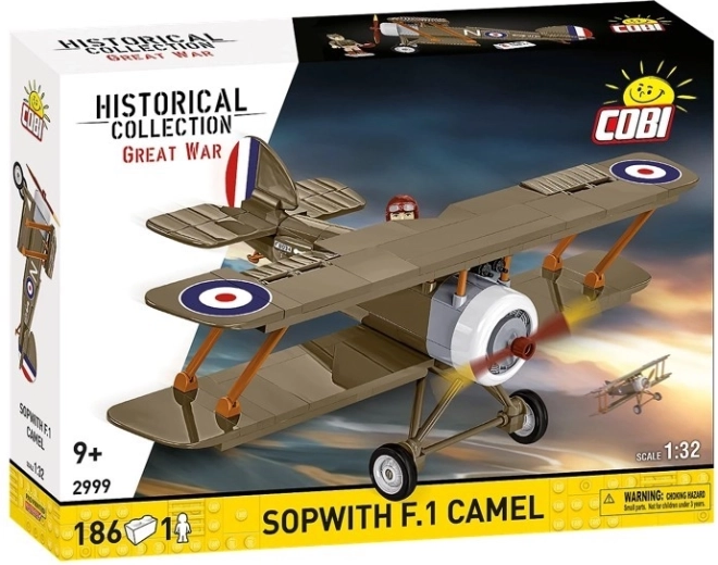Cobi Sopwith F.1 Camel lennuki ehituskomplekt 1:32
