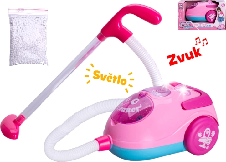 Kids' vacuum cleaner with light and sound effects 18 cm