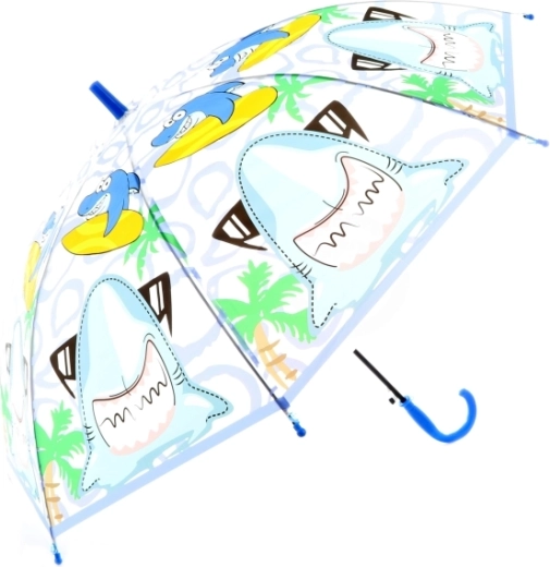 Dome shape for better coverage and visibility