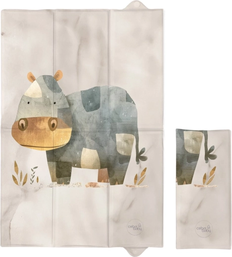 Ceba Baby reisipärane mähkimisalus Basic cosy hippo 60 × 40 cm
