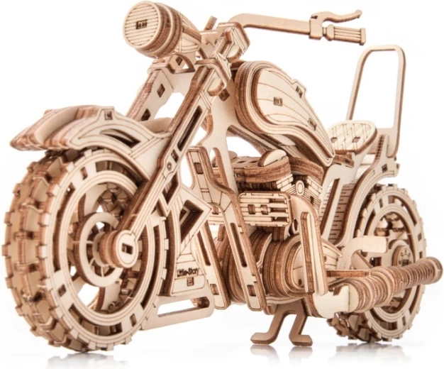 Little Story puidust 3D kokkupandav mudel Yankee Chopper