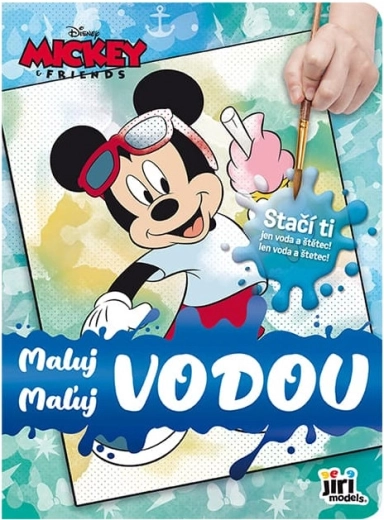 Veevärvimine Mickey – maagilised värviraamatud