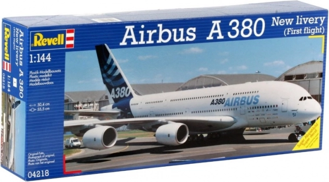 Plastikmudel REVELL Airbus A380 1:144 First Flight
