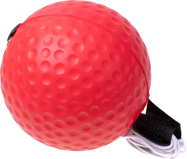 Textured ball for a reliable rebound