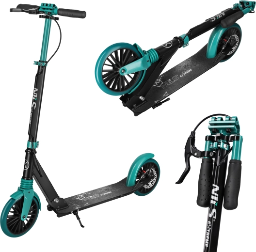 Comfort thanks to suspension and large wheels