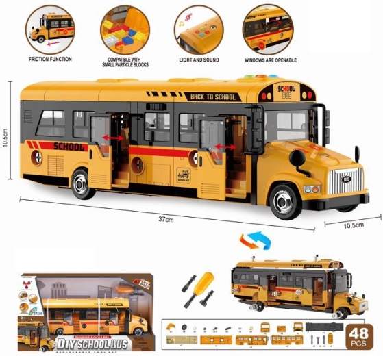 Kokkupandav auto – koolibuss (48 osa)