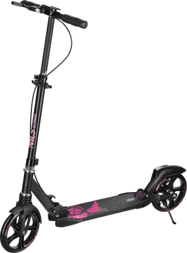 NILS Extreme Fly Folding Scooter Pink 200 mm
