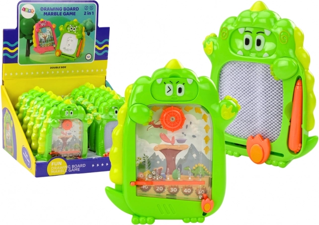 Taskus 2in1 joonistustahvel dinosaurus, roheline