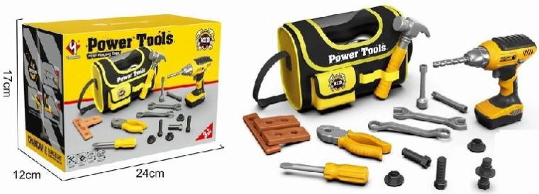 Handyman Bag with Tools for Kids