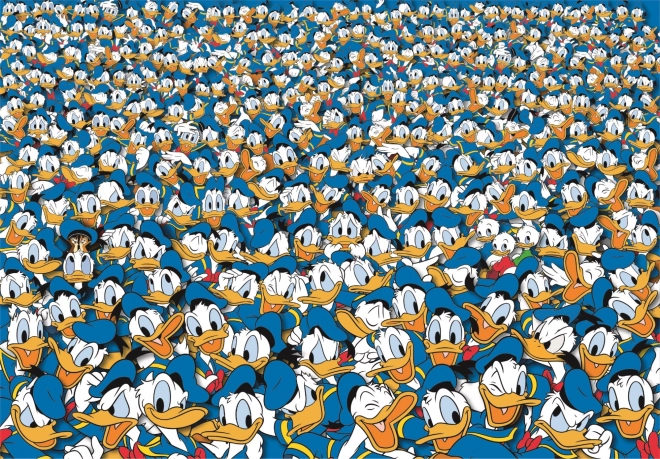 Clementoni pusle Impossible Piilupart Donald 1000 tükki